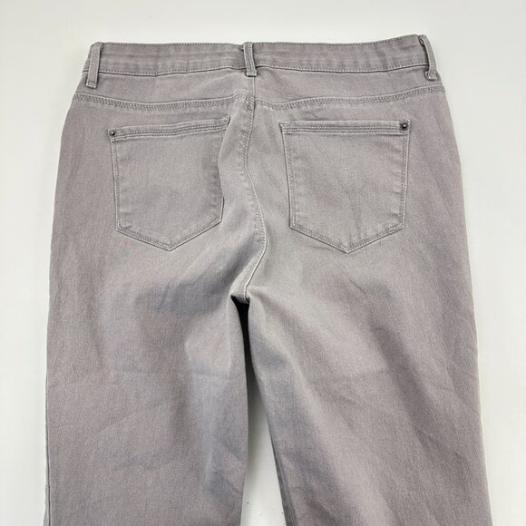 Gloria Vanderbilt Sadie Slim Women's size 14P Gray Denim jeans - Picture 5 of 5